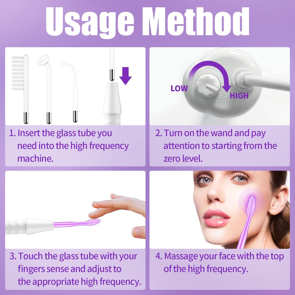 High Frequency Facial Wand