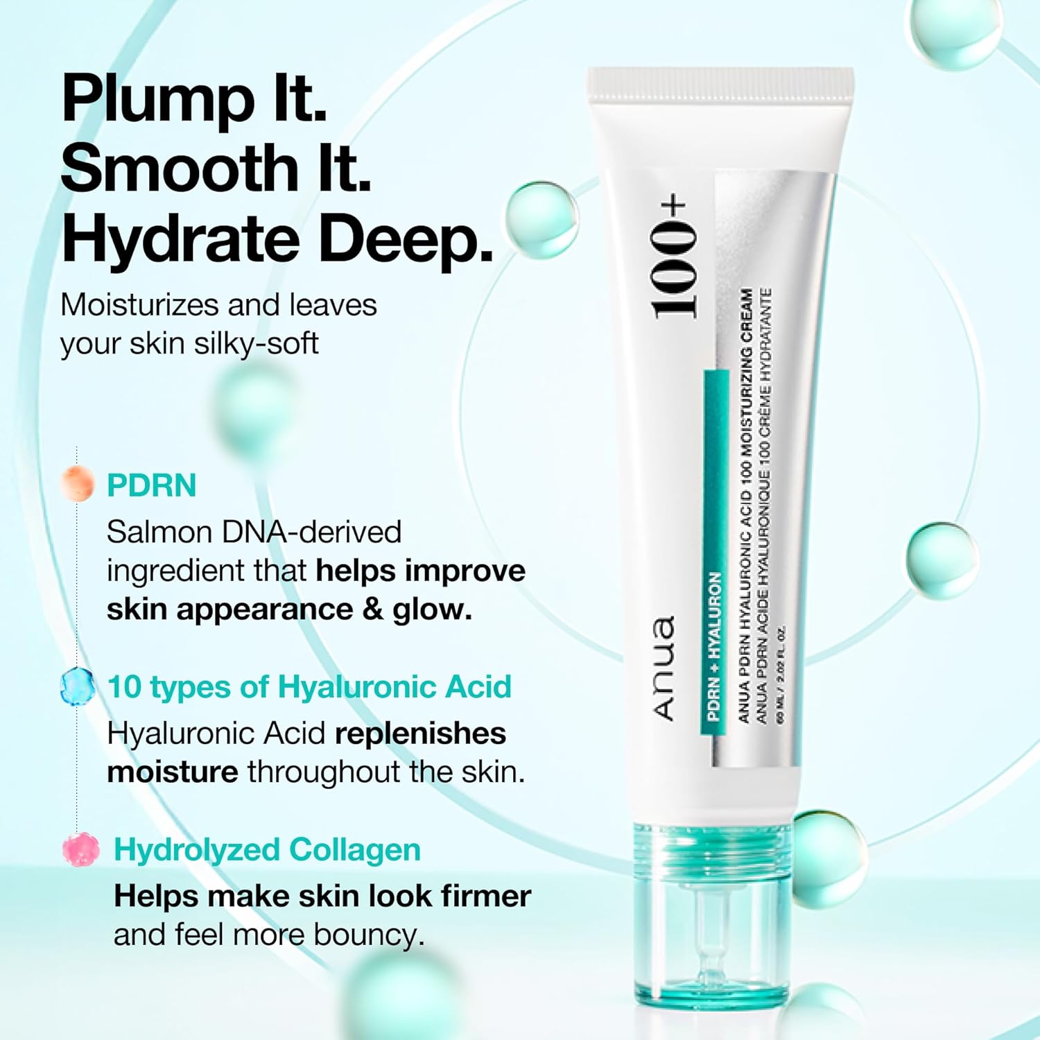 ANUA PDRN Hyaluronic Glass Skin Cream